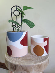 Abstract Planter x 3 sizes