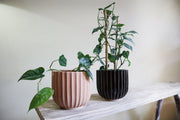 Ribbed Planter x 3 colours