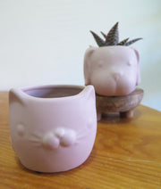 'Meow' Kitty Cat Pot