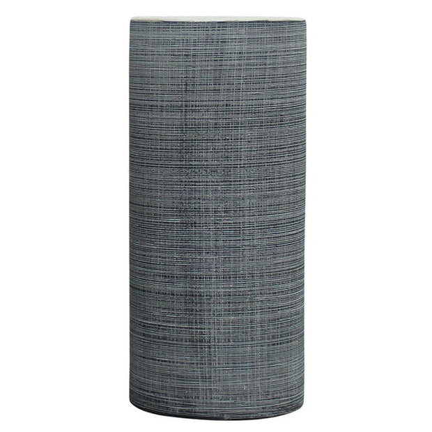 Scratch textured Cylinder Vase x 2 colours