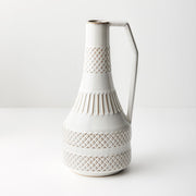 Ivory Tribal Vase