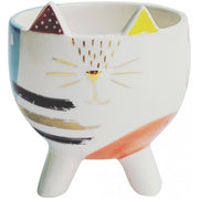 Abstract Quirky Cat Planter