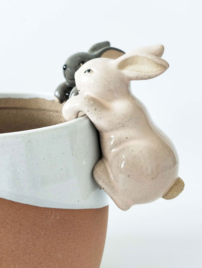 'Bugzy' Rabbit Ornament  x 2 colours & Set