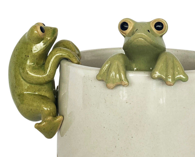 'Ribbit' Frog Ornaments