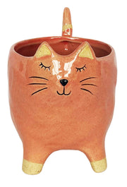 'Whiskers' Cat Planter